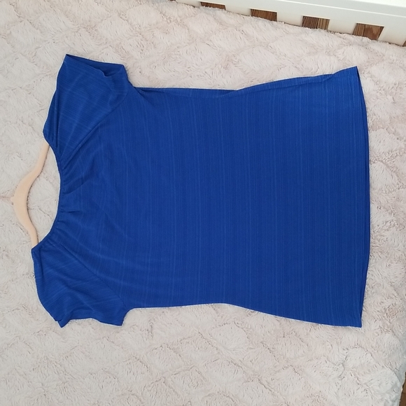 Liz McCoy blue top, small - Picture 7 of 9